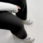 لگ دمپا راسته کبریتی مشکی