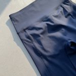 تیشرت دو رنگ اسپندکس سرمه ای